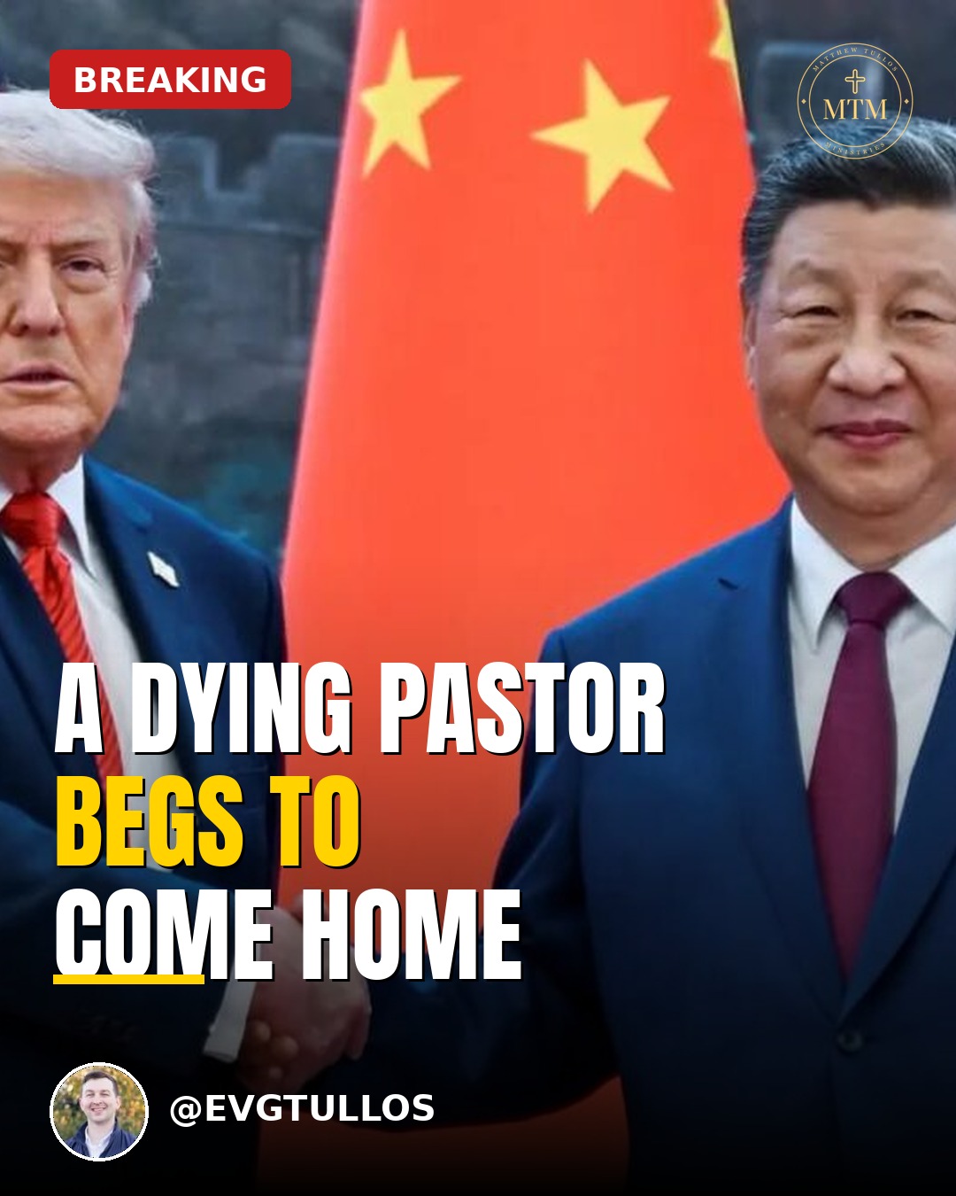A Dying Pastor Begs to Come Home