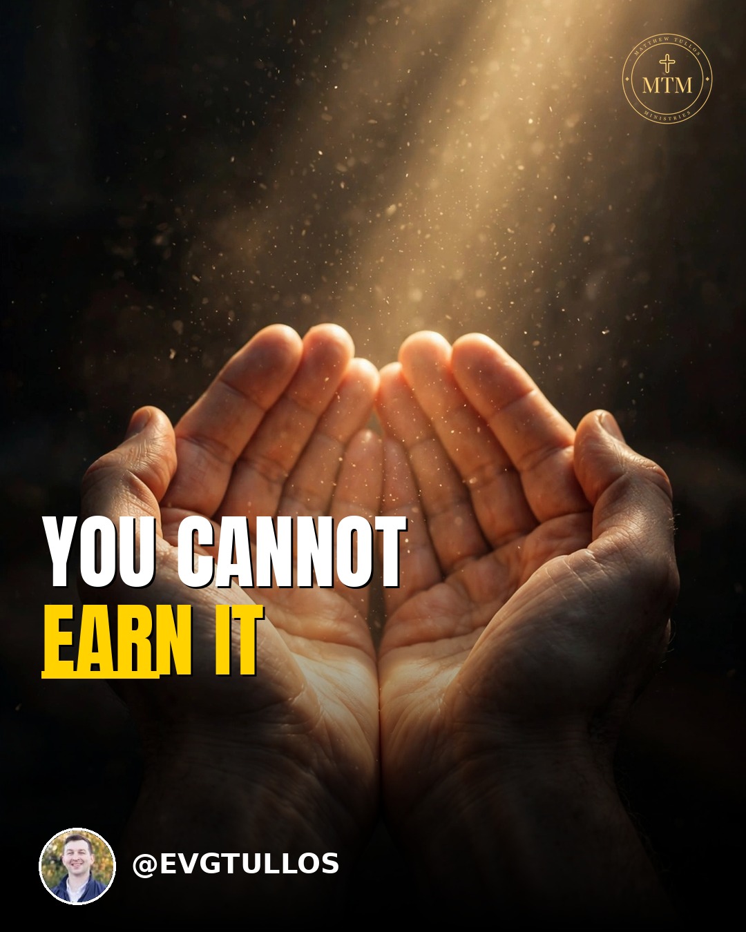 You Cannot Earn It